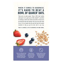 slide 17 of 17, Quaker Instant Oatmeal Blueberry Strawberry 1.37 Oz 6 Count, 8.2 oz