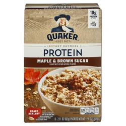 Quaker Oatmeal, Instant, Protein, Maple & Brown Sugar