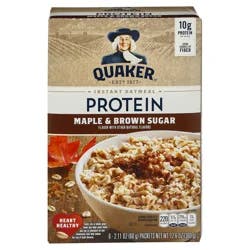 Quaker Oatmeal, Instant, Protein, Maple & Brown Sugar