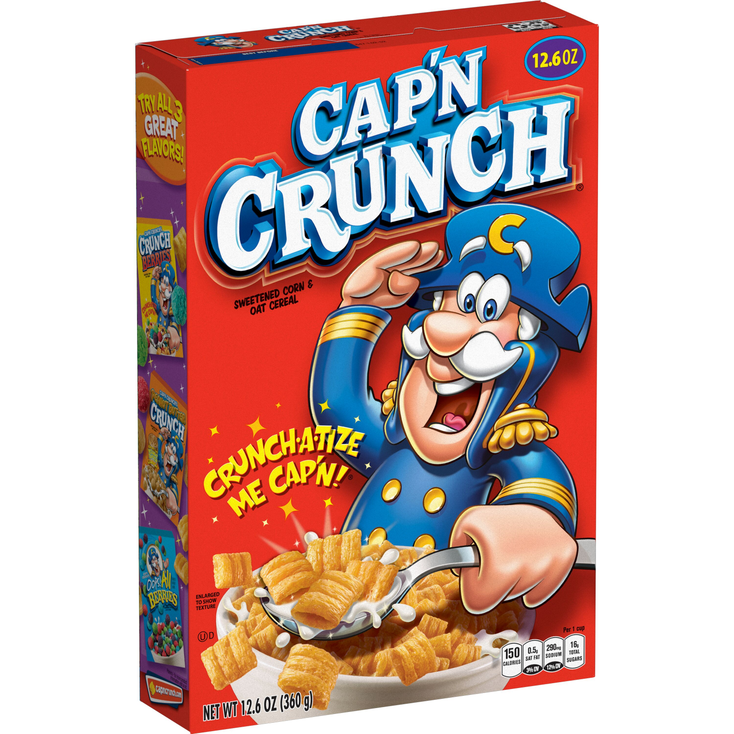 slide 4 of 4, Cap'n Crunch Regular Cereal - 12.6 oz, 12.6 oz