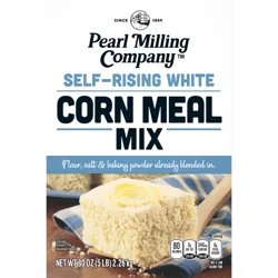 Pearl Milling Company Corn Meal Mix Self-Rising White 80 Oz
