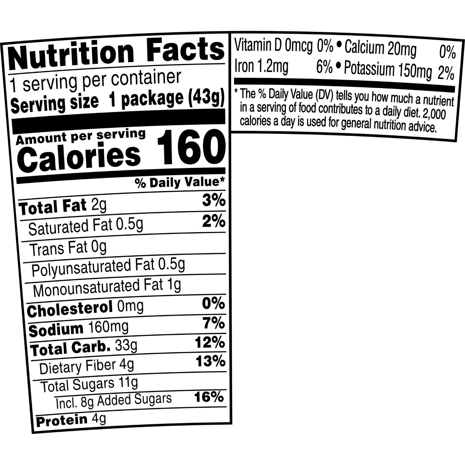 slide 3 of 4, Quaker Oatmeal, Instant, Apples & Cinnamon, 1.51 oz
