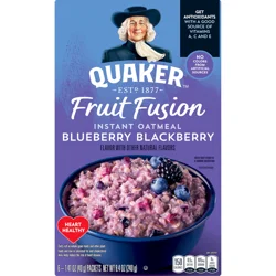Quaker Instant Oatmeal, Blueberry Blackberry