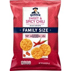 Quaker Rice Crips Sweet & Spicy Chili 8.5 Oz