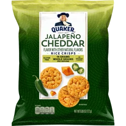 Quaker Rice Crisp Jalapeno Cheddar