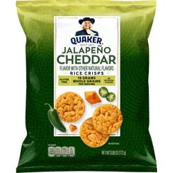 Quaker Rice Crisp Jalapeno Cheddar
