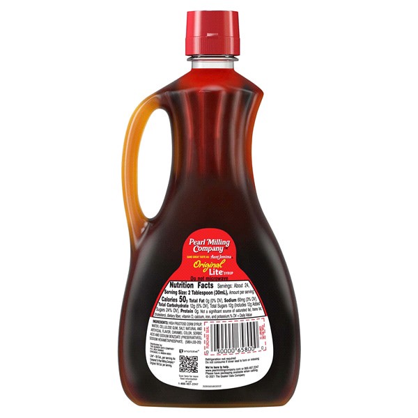 slide 12 of 13, Pearl Milling Company Syrup, Lite, Original, 24 fl oz