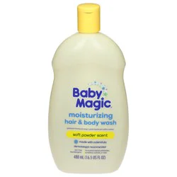 Baby Magic Moisturizing Soft Powder Scent Hair & Body Wash 16.5 fl oz