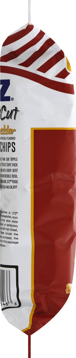 slide 5 of 8, Utz Potato Chips, Bacon Cheddar, Ridge Cut, 2.62 oz