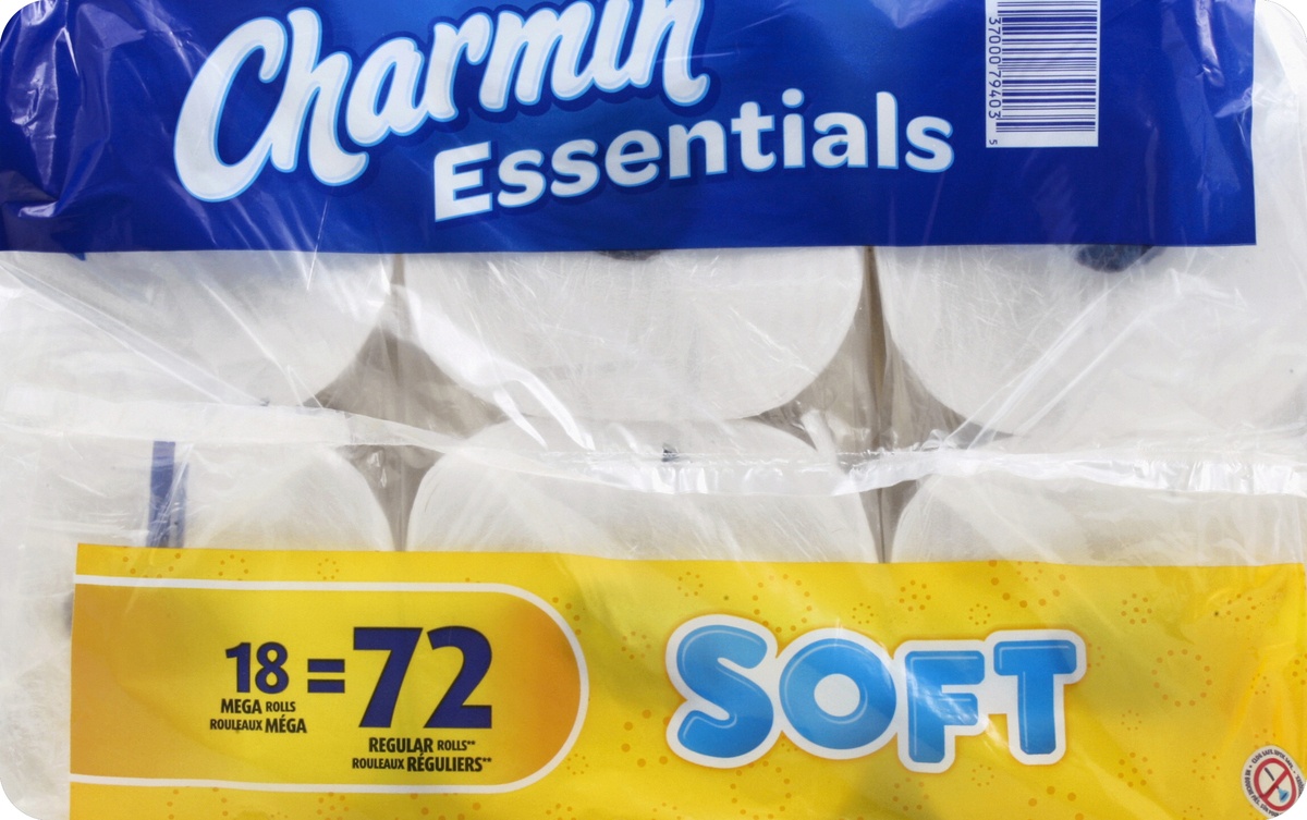 slide 7 of 7, Charmin Bathroom Tissue 18 ea, 18 ct