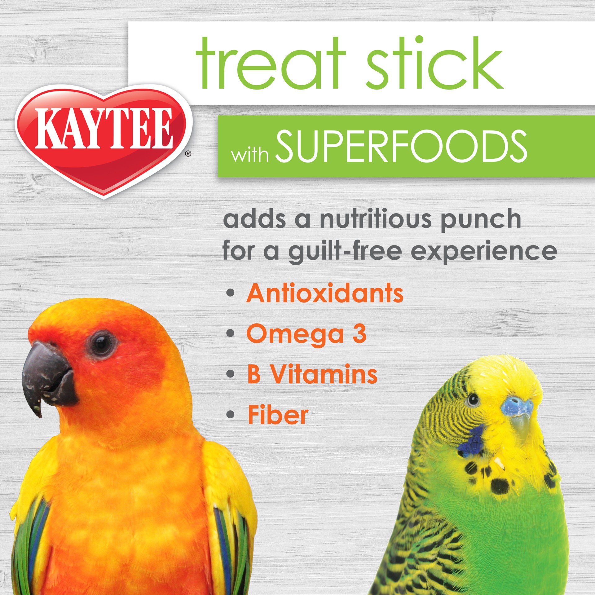 slide 4 of 6, Kaytee Avian Superfood Treat Stick Flax 5.5 ounces, 1 ct