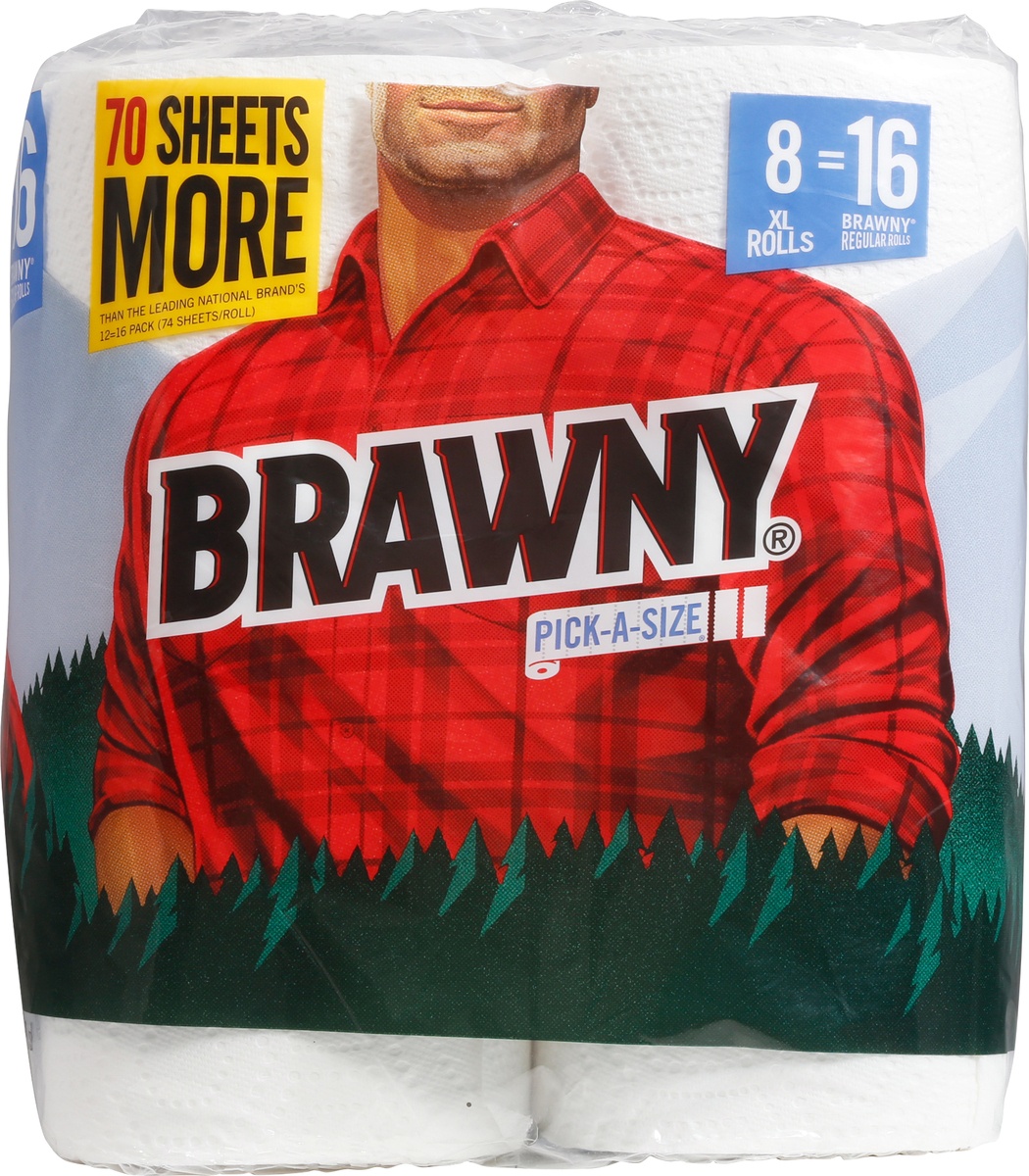 slide 8 of 9, Brawny Pick-a-size Paper Towels, 432.6 ct