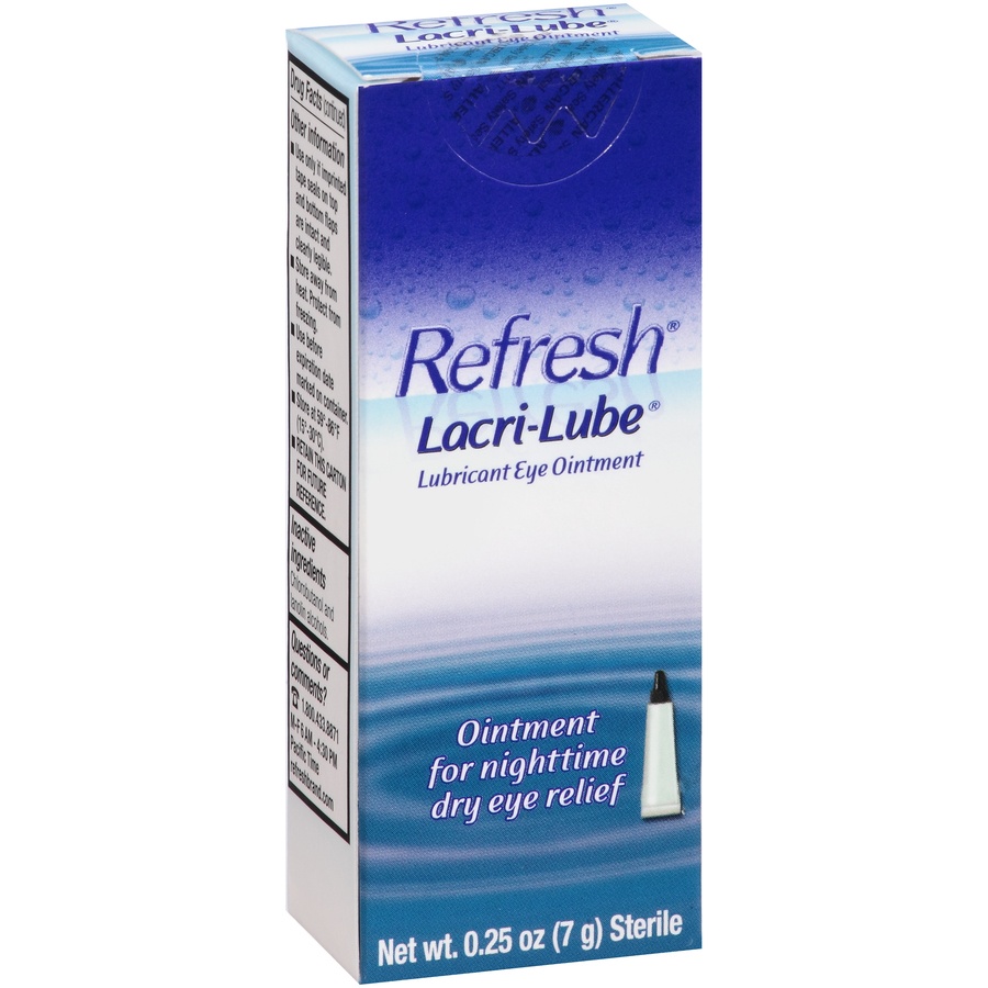 slide 2 of 6, Refresh Allergan Lacri Lube Ointment, 0.25 oz