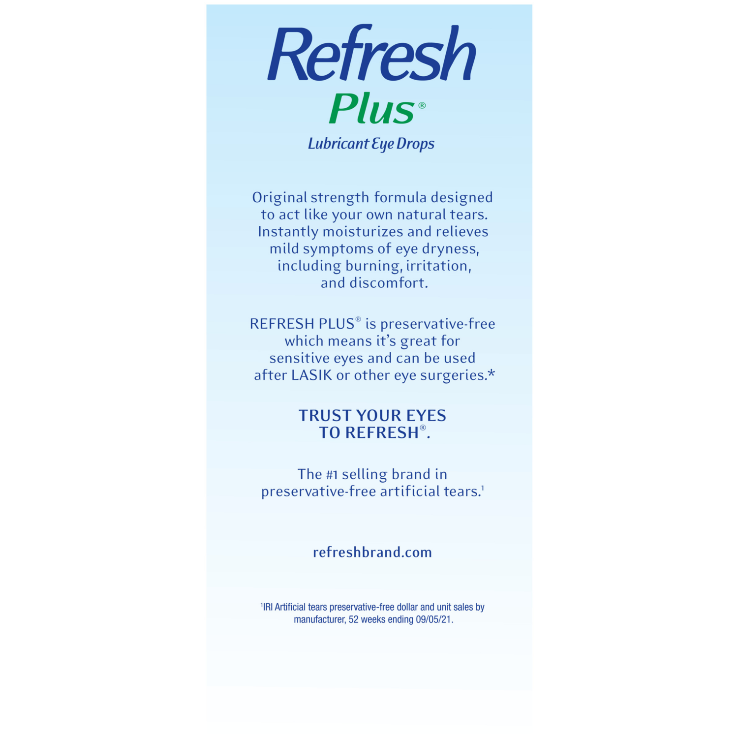 slide 4 of 8, Refresh Plus Lubricant Eye Drops, 70 ct