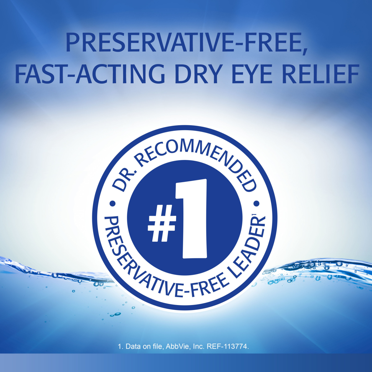 slide 8 of 8, Refresh Optive Lubricant Eye Drops Non-Preserved Tears, 30 Single-Use Containers, 0.01 fl oz (0.4 mL), 30 ct