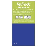 slide 3 of 21, Refresh Relieva PF Lubricant Eye Drops 30 - 0.01 fl oz Vials, 30 ct