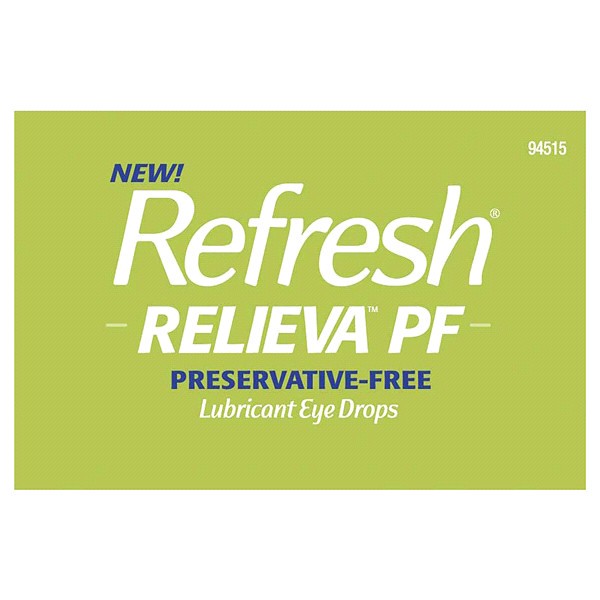 slide 14 of 21, Refresh Relieva PF Lubricant Eye Drops 30 - 0.01 fl oz Vials, 30 ct