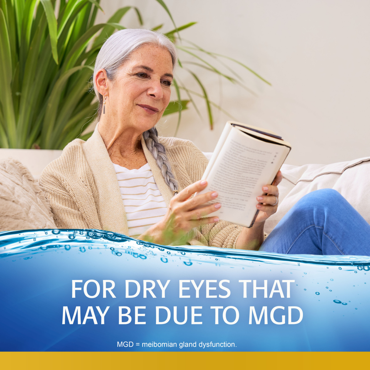 slide 7 of 8, Refresh Optive Mega-3 Lubricant Eye Drops 30 - 0.01 fl oz Containers, 0.01 fl oz, 30 ct