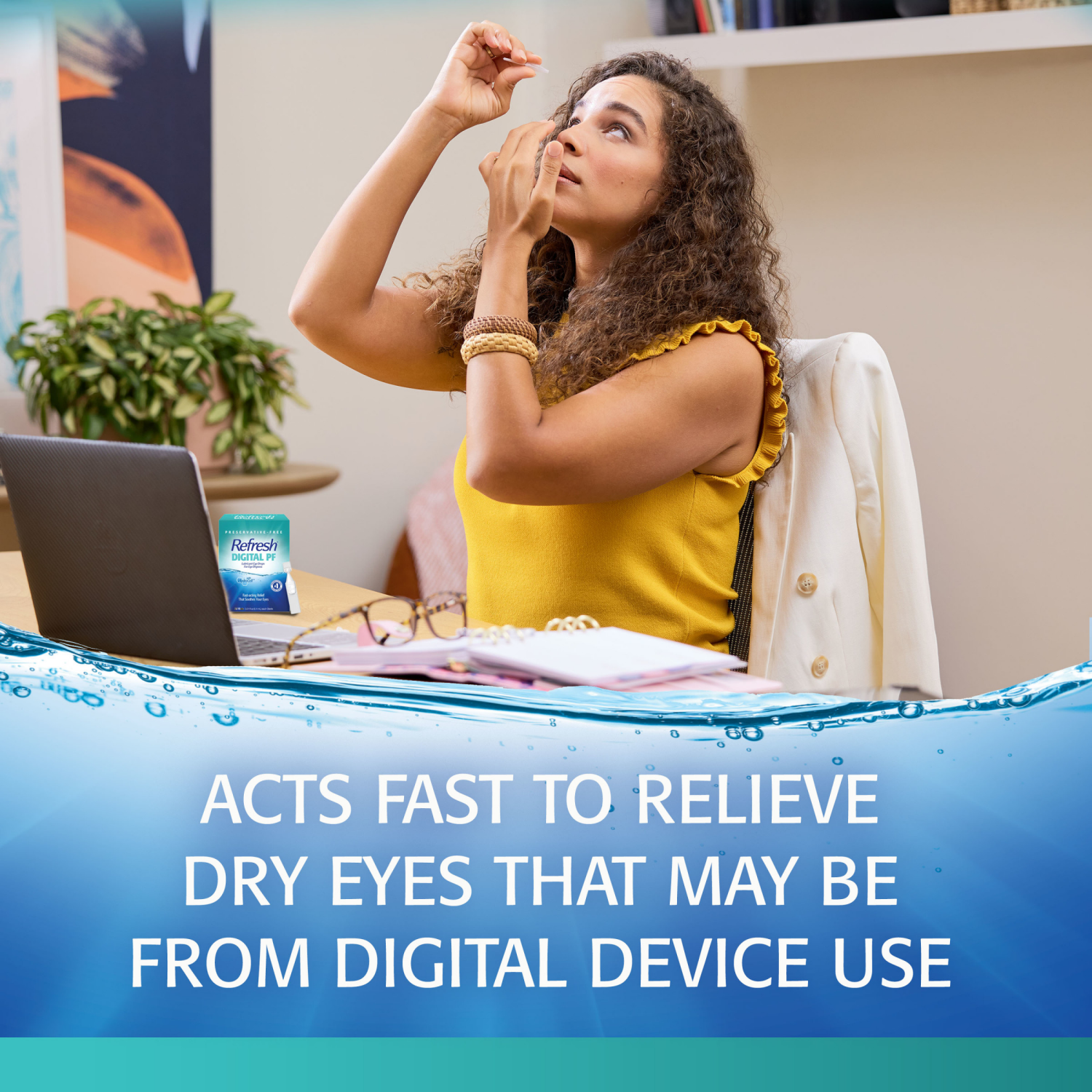 slide 6 of 8, Refresh Digital PF Preservative-Free Non-Preserved Tears, 30 Single-Use Containers, 0.01 fl oz (0.4 mL), 30 ct