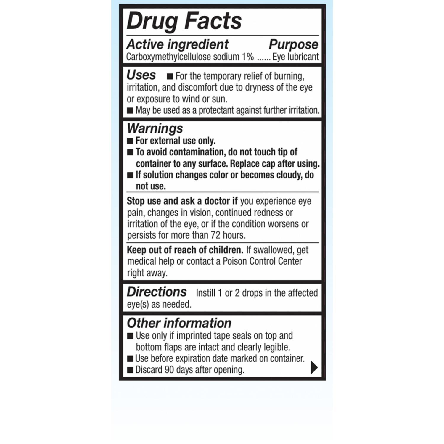 slide 2 of 8, Refresh Liquigel Lubricant Eye Gel Preserved Tears, 0.5 fl oz (15 mL), 0.5 fl oz