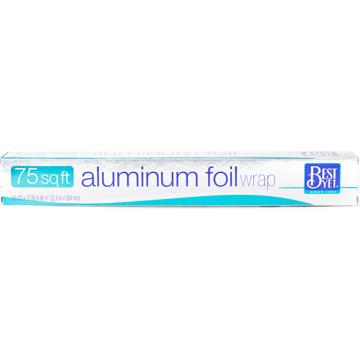 slide 1 of 1, Best Yet Aluminum Foil Economy Ecobox, 75 ft