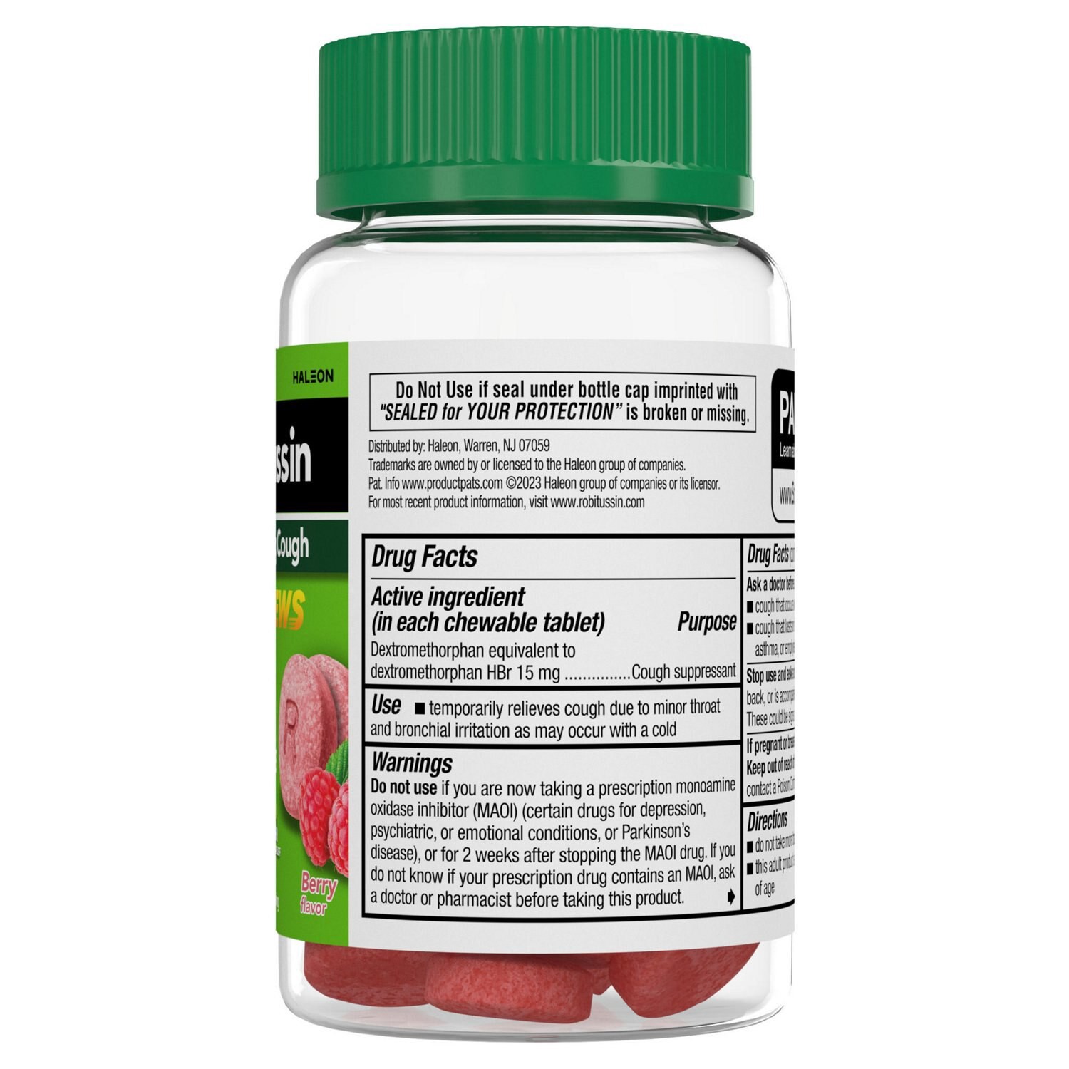 slide 5 of 15, Robitussin Cough Relief Soft Chews, 20 Ct, 20 ct