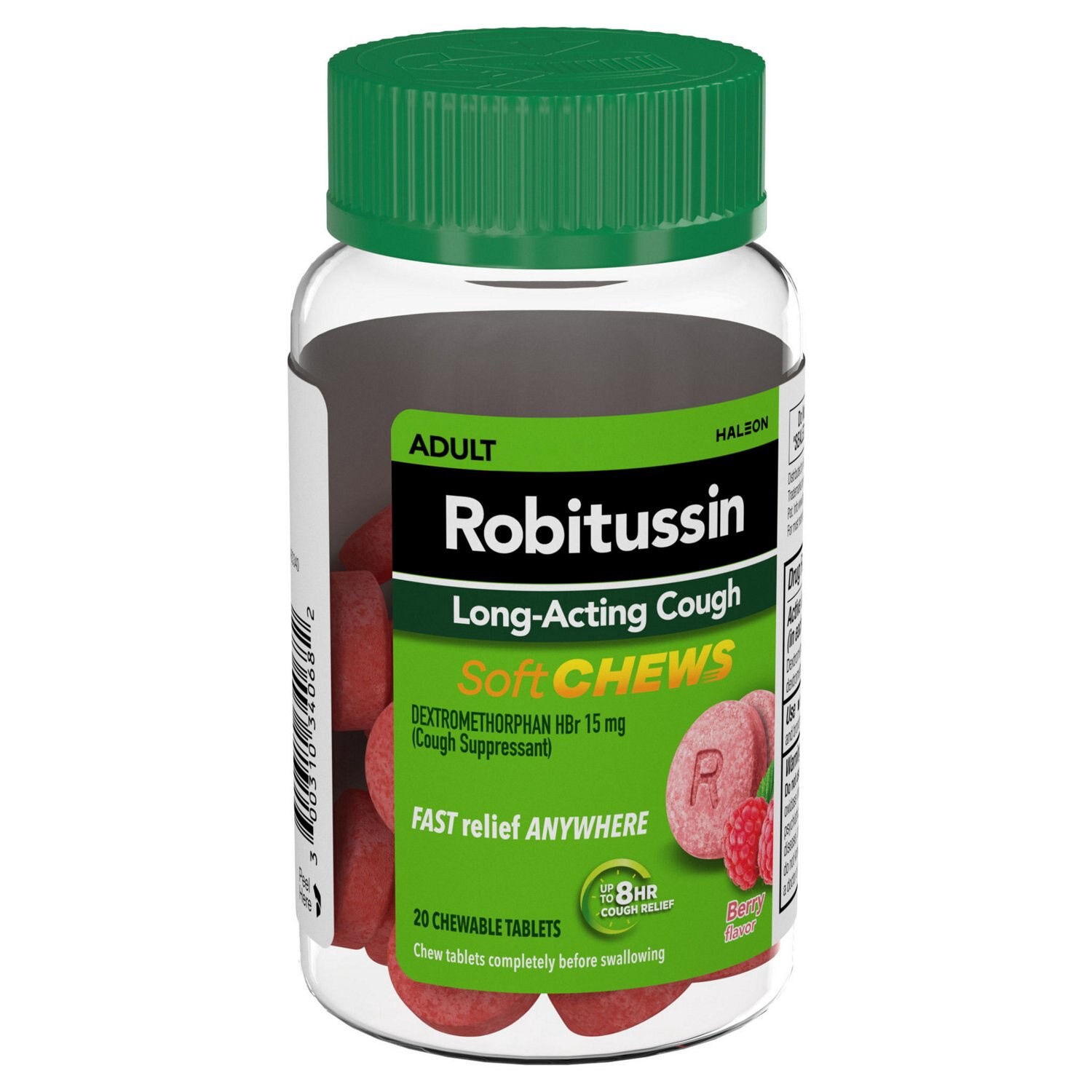 slide 14 of 15, Robitussin Cough Relief Soft Chews, 20 Ct, 20 ct