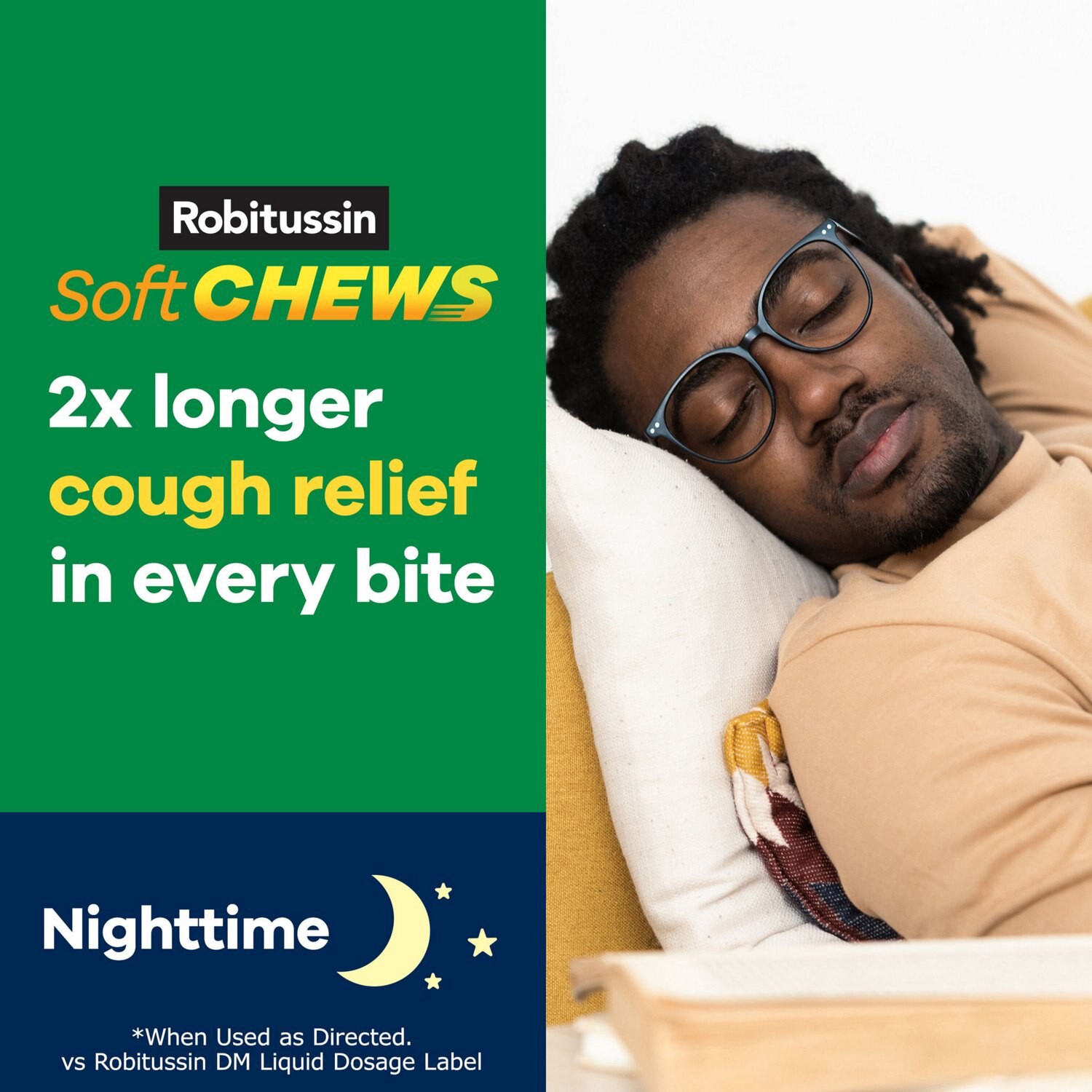 slide 14 of 16, Robitussin Nt Cough Relief Soft Chews, 20 Ct, 20 ct