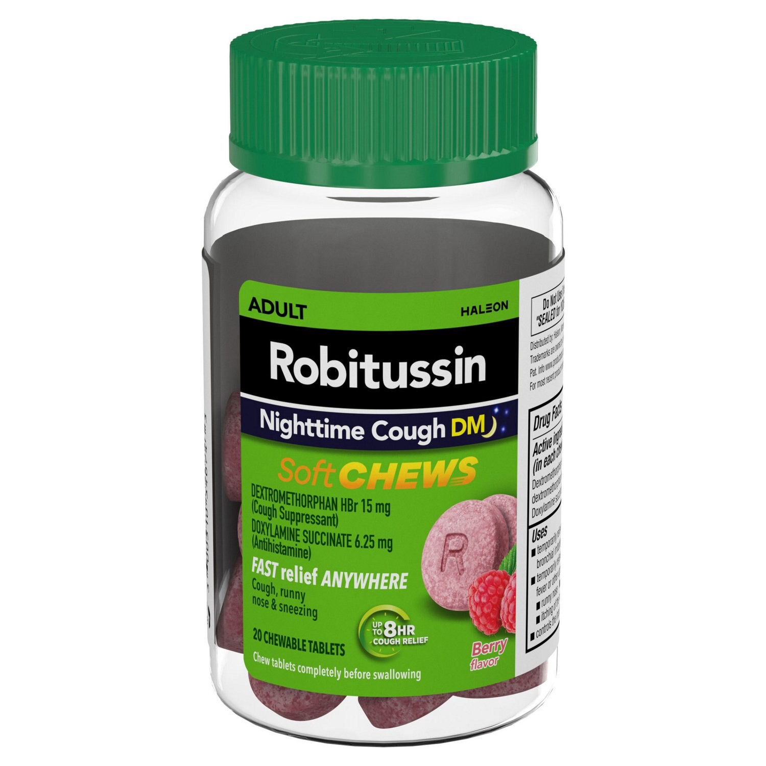 slide 7 of 16, Robitussin Nt Cough Relief Soft Chews, 20 Ct, 20 ct