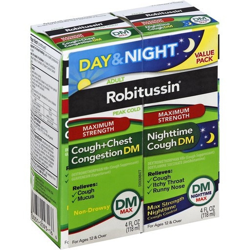 slide 1 of 1, Robitussin Dm Max Cough & Cold, 4 oz