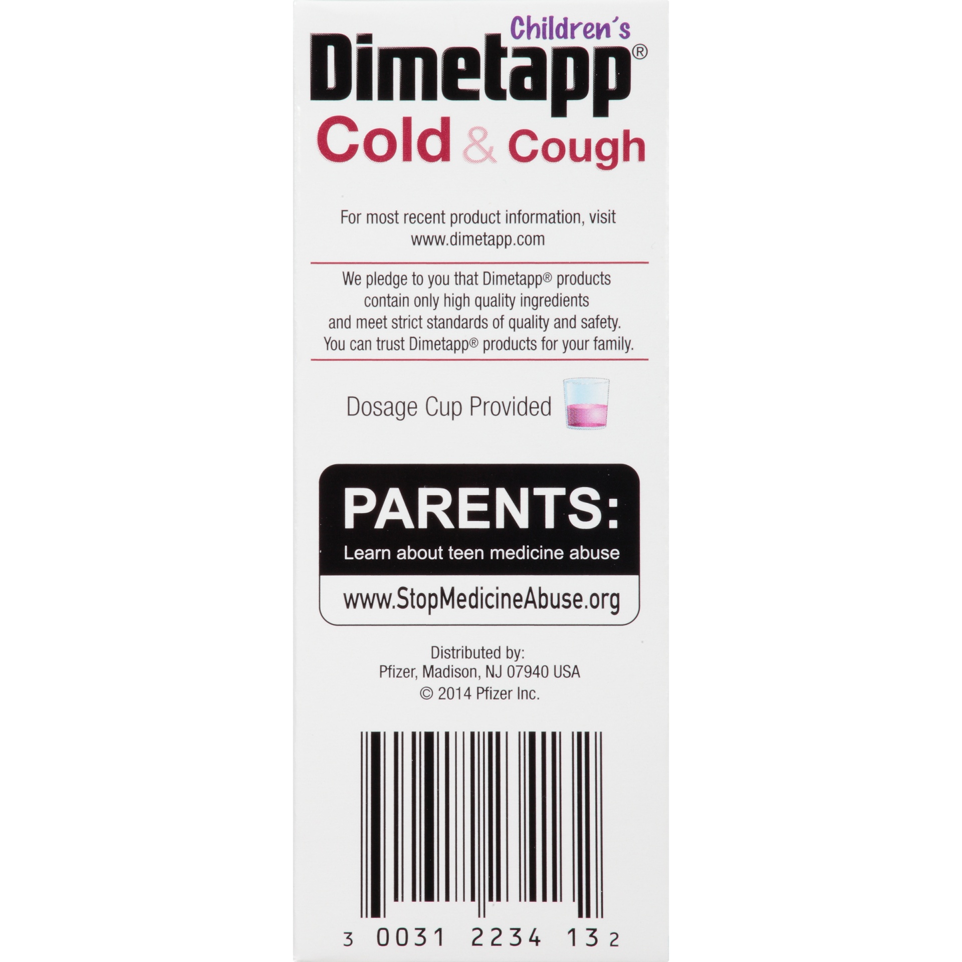 slide 2 of 7, Dimetapp Children's Cold Cough Grape, 4 oz