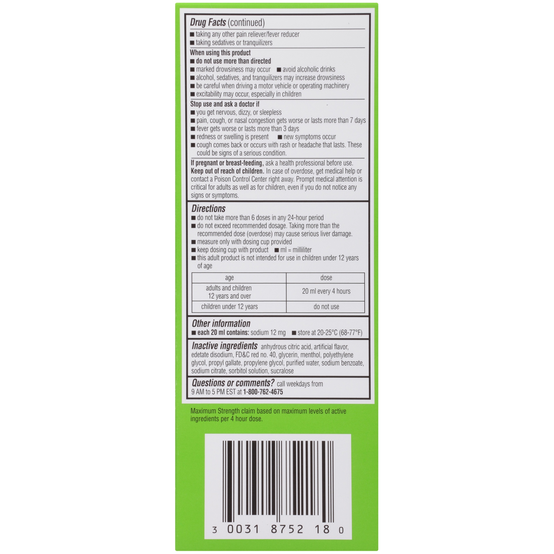 slide 2 of 6, Robitussin Maximum Strength Severe Nighttime Multi-Symptom Cough, Cold and Flu Medicine, Nighttime CF Max, Raspberry Flavor - 8 Fl Oz Bottle, 8 fl oz