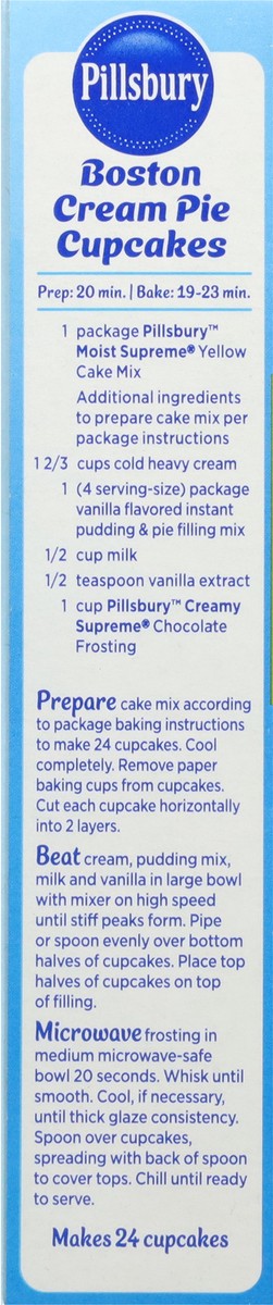 slide 11 of 13, Pillsbury Moist Supreme Yellow Cake Mix, 15.25 oz Box, 15.25 oz