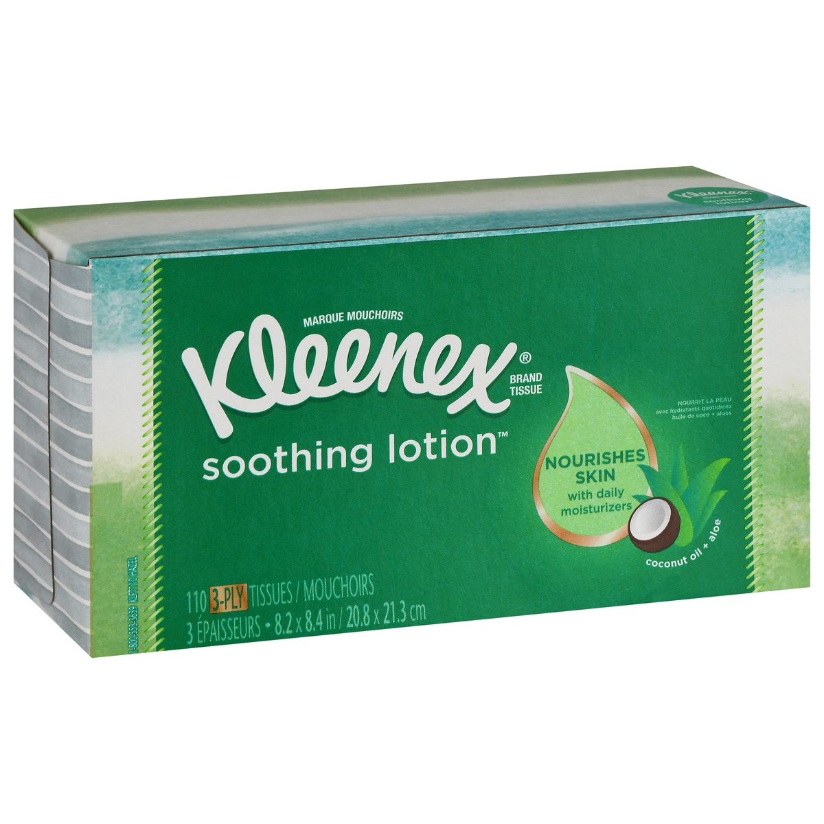 slide 4 of 11, Kleenex Lotion Facial Tissue, 110 ct