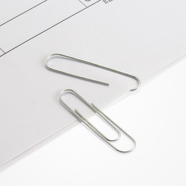 slide 2 of 5, Office Depot Brand Paper Clips, Jumbo - Silver, 10 ct