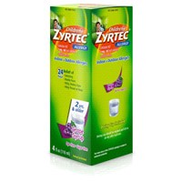 slide 19 of 21, Zyrtec Children's Children's ZYRTEC Allergy Syrup, Dye-Free, Sugar-Free Grape, 4 Fl. Oz, 4 fl oz