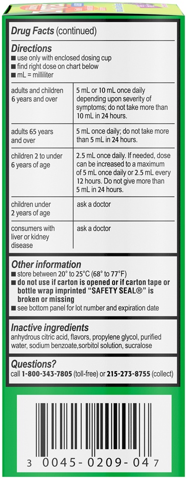 slide 4 of 6, Zyrtec Children's Children's ZYRTEC Allergy Syrup, Dye-Free, Sugar-Free Grape, 4 Fl. Oz, 4 fl oz