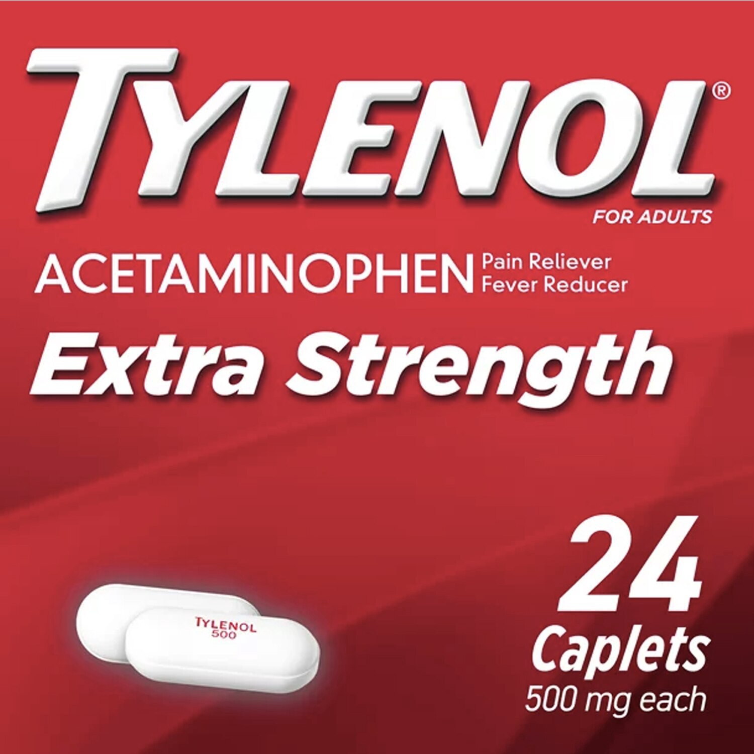slide 5 of 9, Tylenol Tyl Est/ Rx Counter 24Ct, 1 ct
