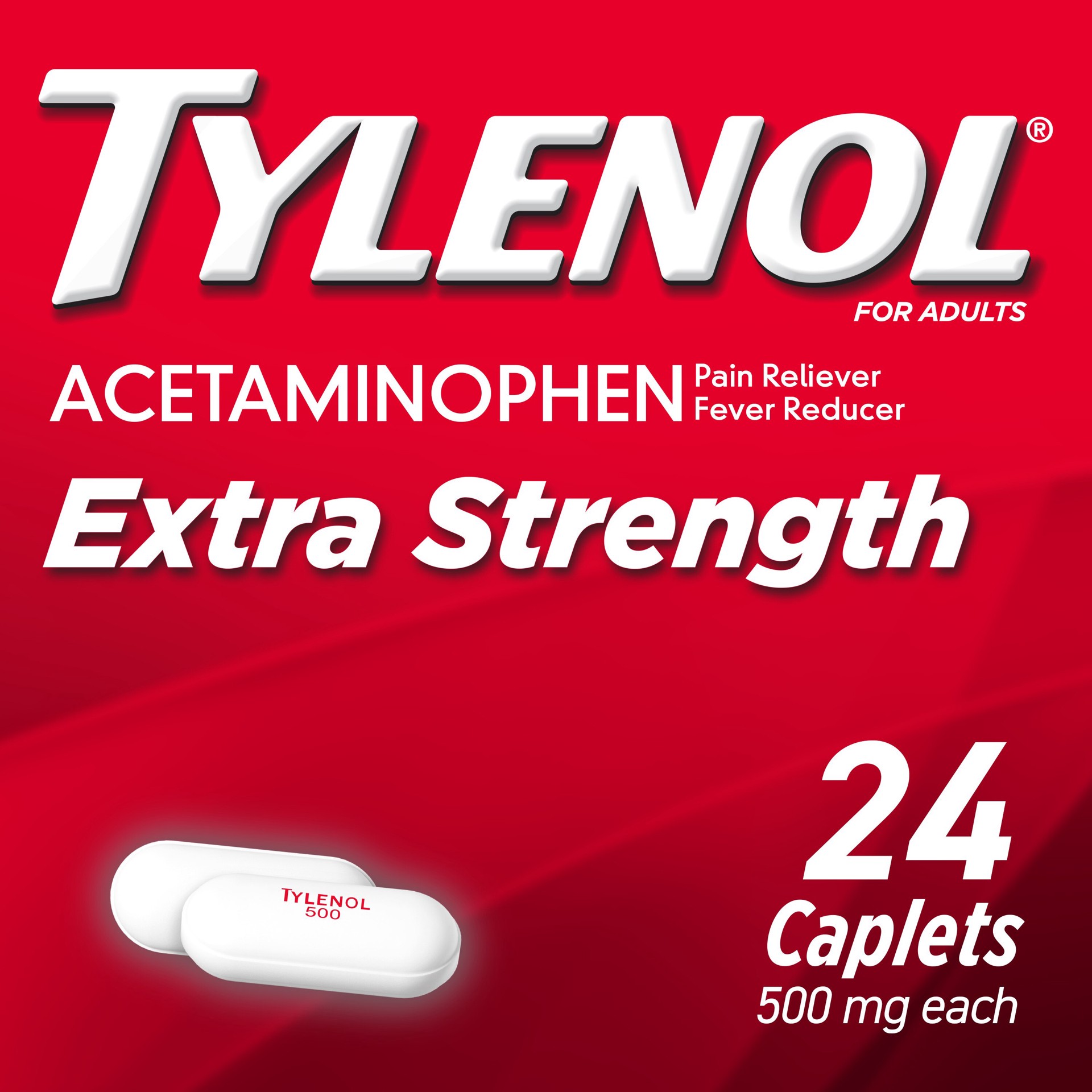 slide 3 of 9, Tylenol Tyl Est/ Rx Counter 24Ct, 1 ct