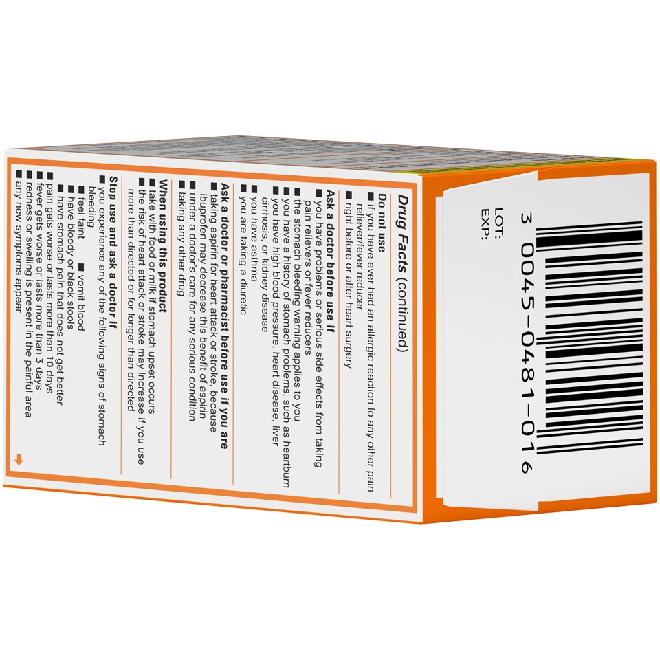 slide 4 of 6, Motrin IB Pain Reliever & Fever Reducer Tablets - Ibuprofen (NSAID) - 100ct, 100 ct