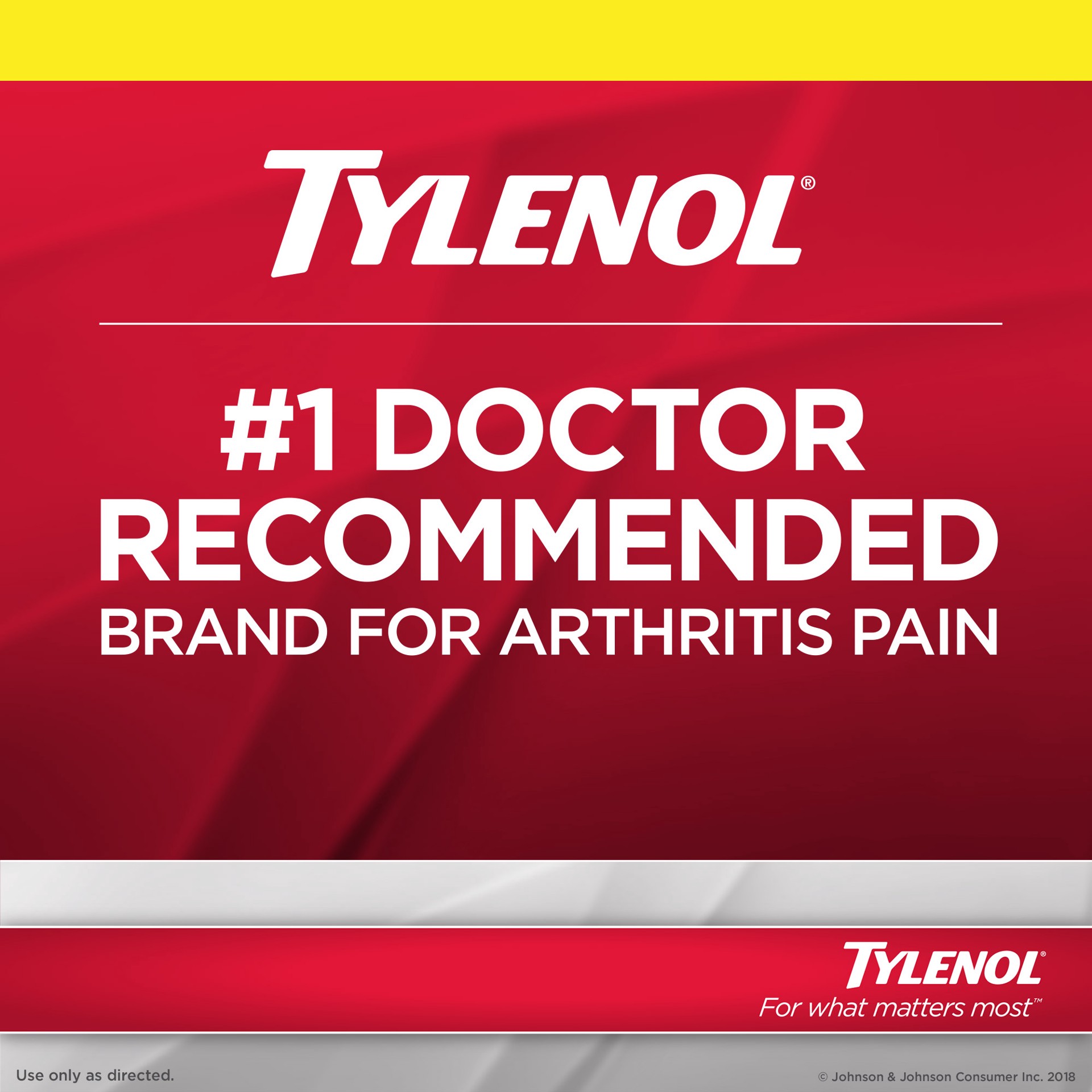 slide 2 of 3, Tylenol Arthritis Pain 650 mg Caplets, 290 ct, 