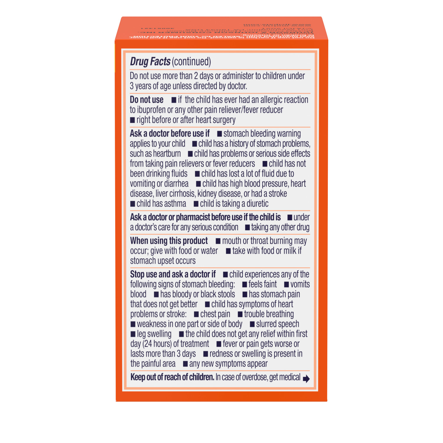 slide 2 of 2, Children's Motrin Dye-Free Ibuprofen Chewable Tablets, Grape, 24 Ct, 24 ct