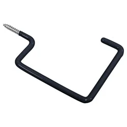 The Hillman Group Large Storage Hook Black Vinyl Coated