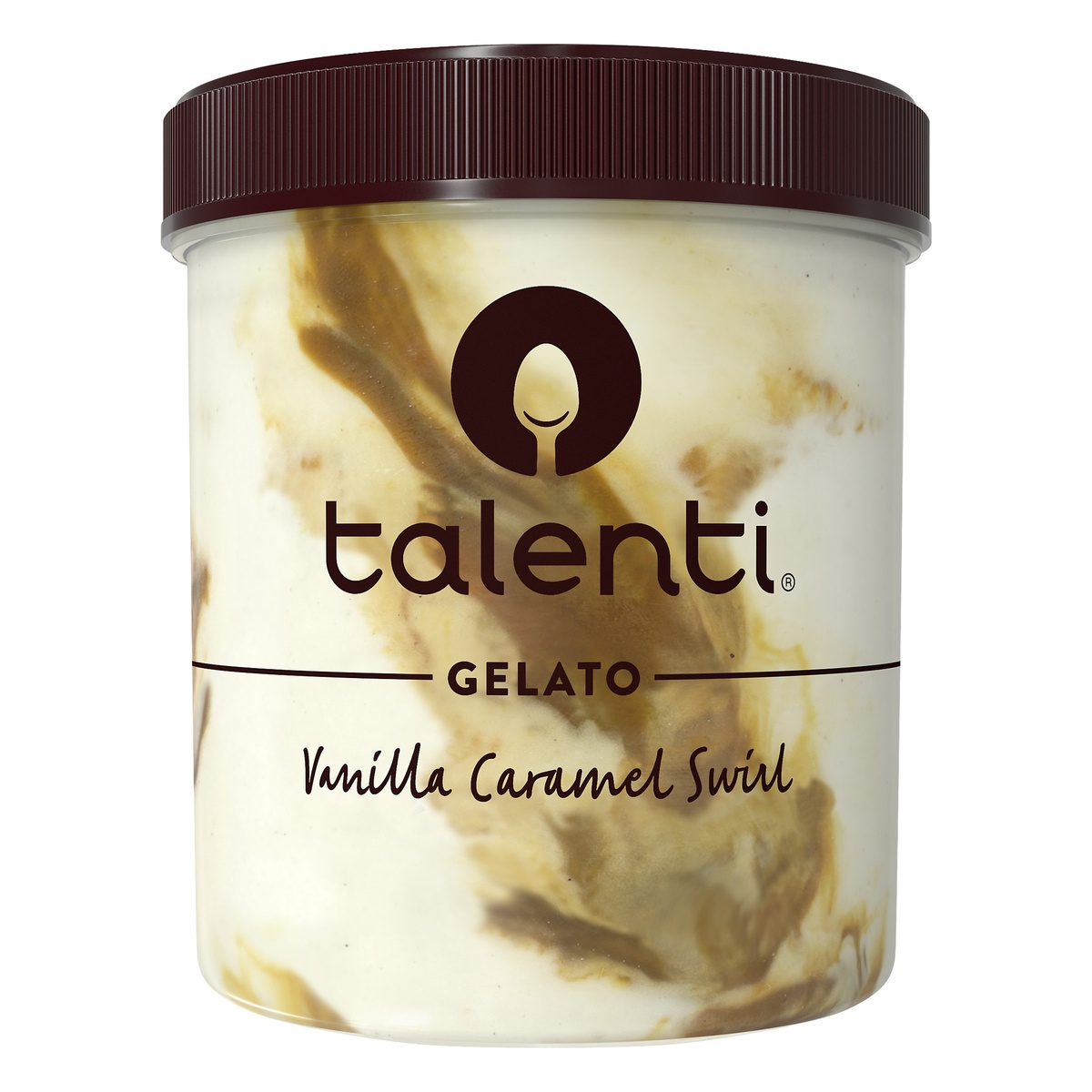 slide 1 of 6, Talenti Vanilla Caramel Swirl Gelato Ice Cream, 1 pint