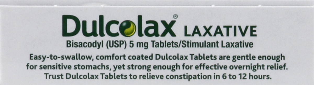slide 2 of 6, Dulcolax Gentle And Predictable Overnight Relief Laxative Tablets, 25 ct