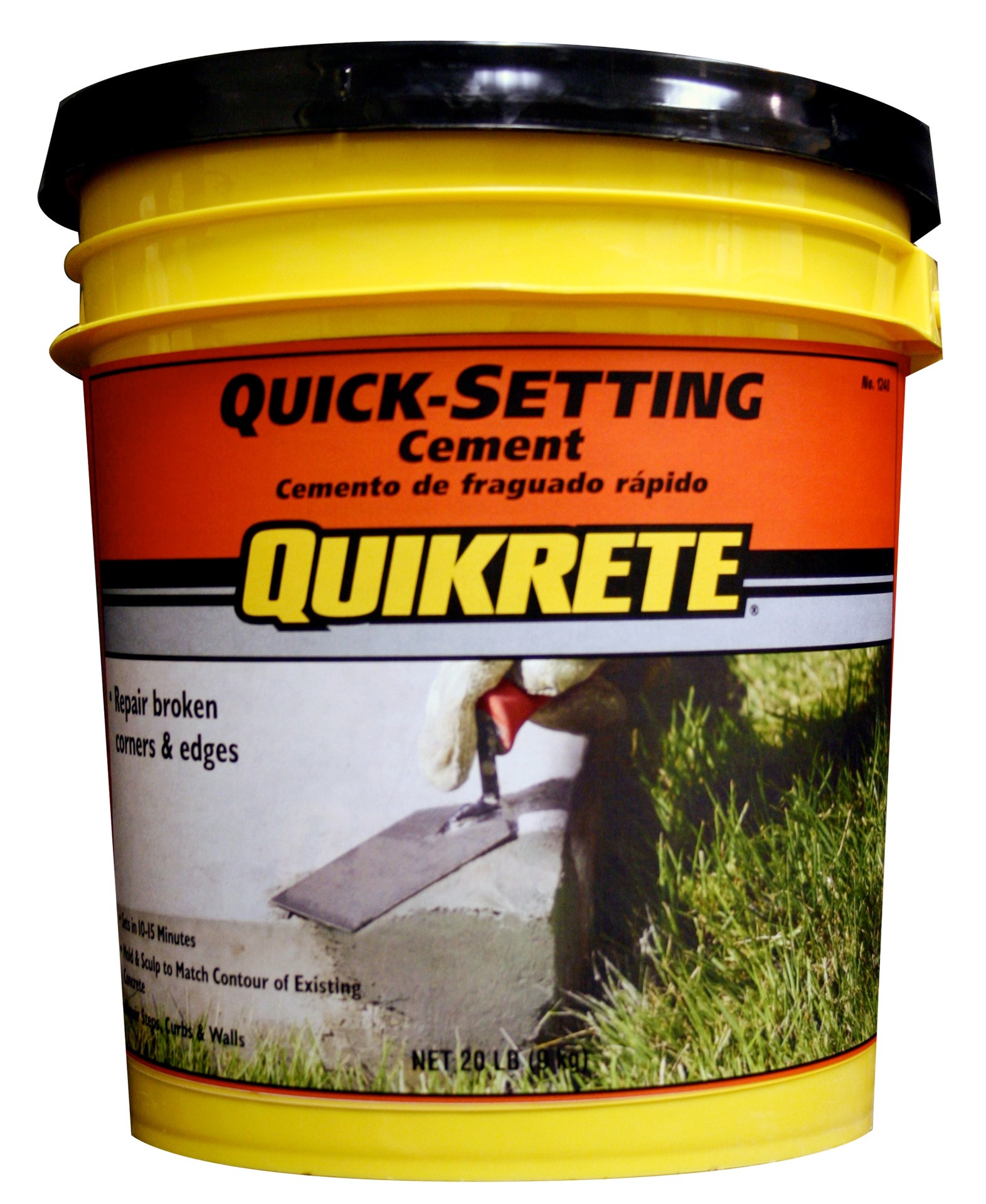 slide 1 of 4, QUIKRETE Quick-Setting Cement 20.0 -lb Concrete Repair accessory, 1 ct