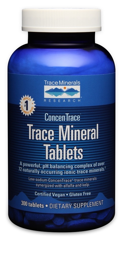 slide 1 of 1, Trace Minerals Research Trace Mineral Tablets, 300 ct