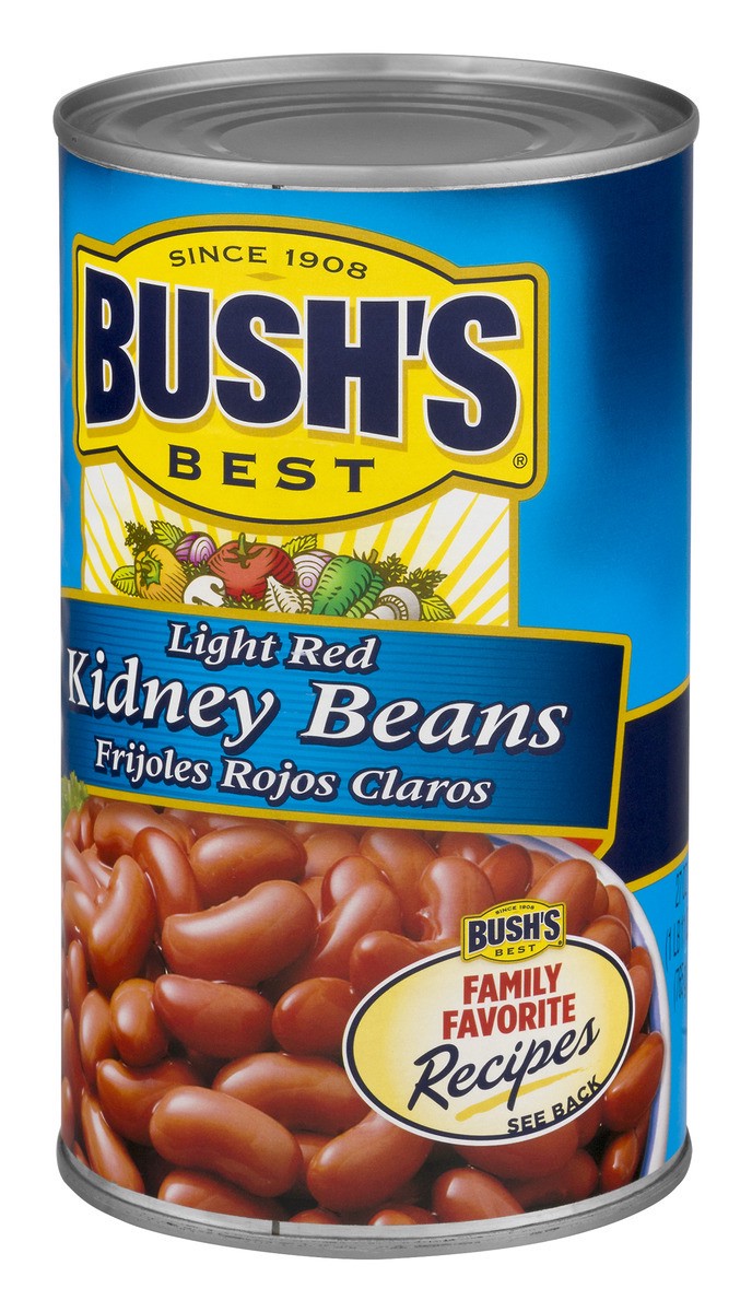 slide 3 of 10, Bush's Best BUSH'S Light Red Kidney Beans, 27 oz