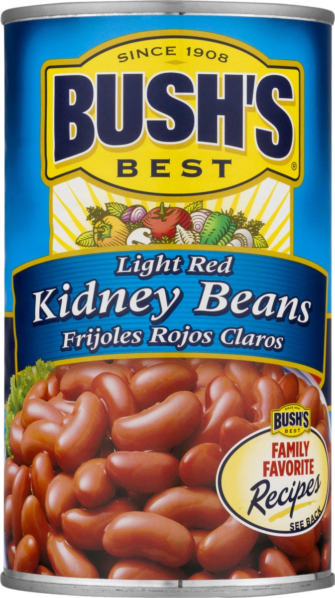 slide 9 of 10, Bush's Best BUSH'S Light Red Kidney Beans, 27 oz