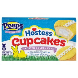 Hostess Peeps Cupcakes, 11.74 oz Box